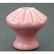 31010 Knopka Ø 35mm, porcelán růžový, bez šroubu