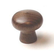 55813 Knopka dřevěná 34,5mm/borovice tm.hnědá                                                      (dřevo)