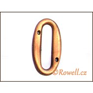 C2s   Čísélko staroměď  ""0"" - Rowell