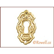 SK6   Štítek klíče zlatý - Rowell