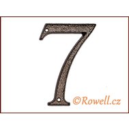 C3    Číslice 120  k.měď  ""7"" - Rowell