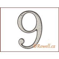 C3    Číslice 120 k.stř.  ""9"" - Rowell