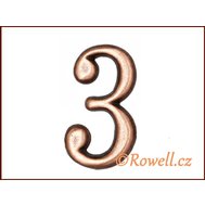 C2    Čísélko staroměď  ""3"" - Rowell