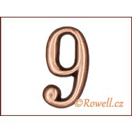 C2    Čísélko staroměď  ""9"" - Rowell