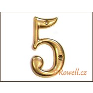 C2s   Čísélko zlaté  ""5"" - Rowell