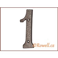 C4   Číslice 145  k.měď   ""1"" - Rowell