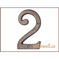 C4   Číslice 145  k.měď   ""2"" - Rowell