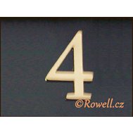 C5    Čísélko zlaté  ""4"" - Rowell