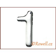 C37  Číslice 37 mm  stříb  ""1"" - Rowell