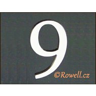 C5    Čísélko stříbro  ""9"" - Rowell