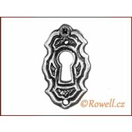 SK6   Štítek klíče starostříbro - Rowell